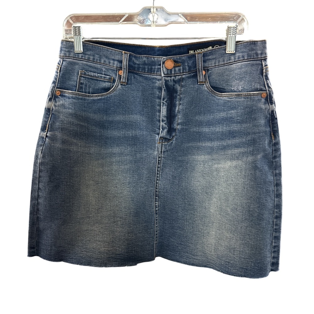 Blank NYC Indigo Denim Skirt